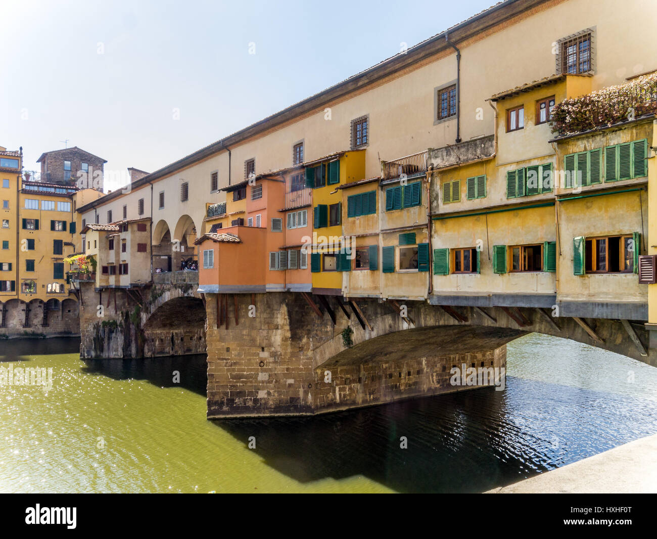 Ponte Vecchio, Florenz Stockfoto