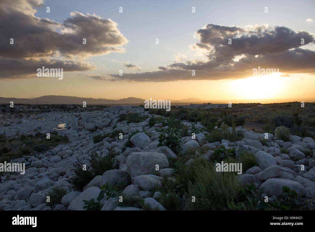 felsigen Bereich Stockfoto