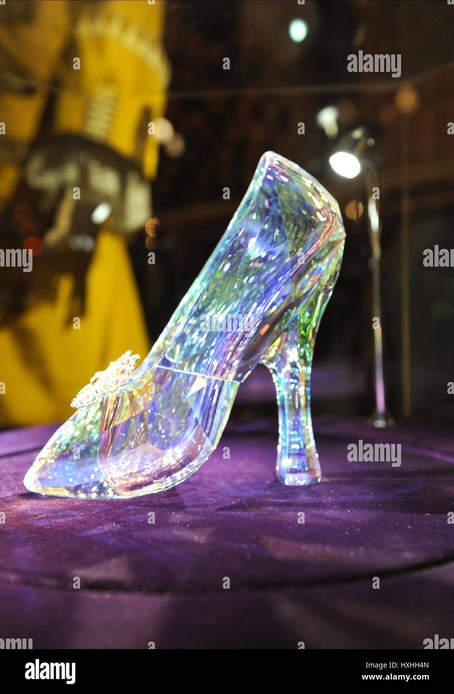 Glass Slipper Cinderella 2015 Stockfotografie Alamy