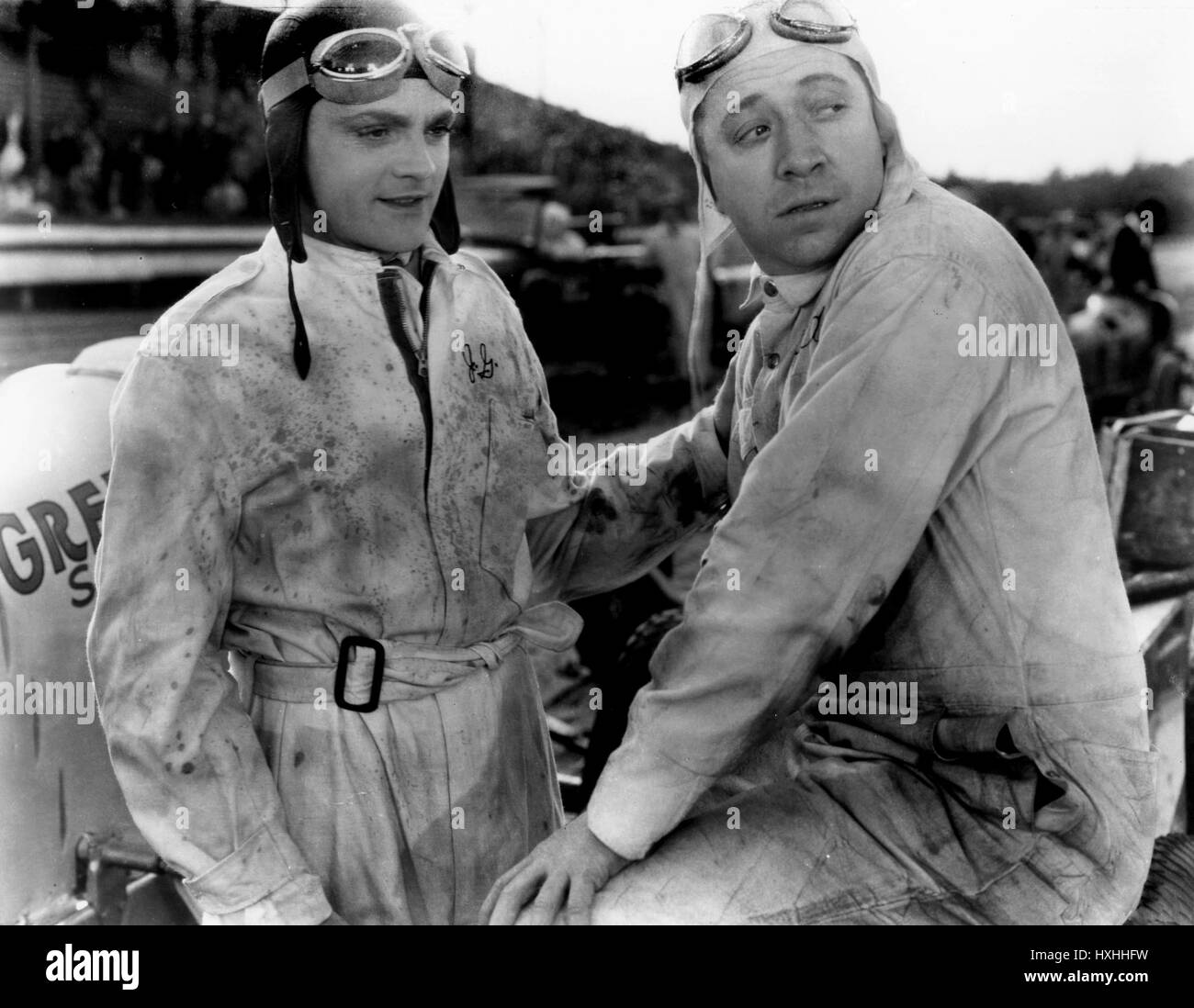 JAMES CAGNEY, FRANK MCHUGH, DIE MENGE brüllt, 1932 Stockfoto