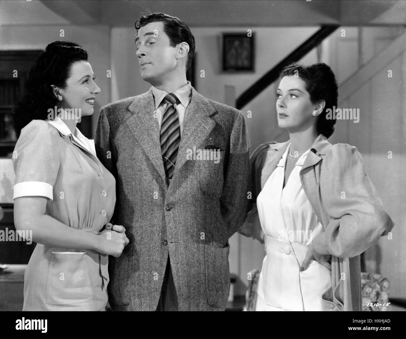 BARBARA JO ALLEN, WALTER PIDGEON, Rosalind Russell, DESIGN FÜR SKANDAL, 1941 Stockfoto