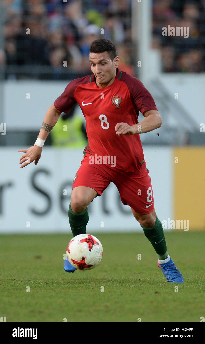Stuttgart Deutschland 28 Marz 2017 Portugals Rony Lopes In Aktion Wahrend Der U 21 Fussball Internationale Freundliche Match Zwischen Deutschland Und Portugal Im Gazi Stadion Auf Der Waldau In Stuttgart Deutschland 28 Marz 2017 Foto Deniz