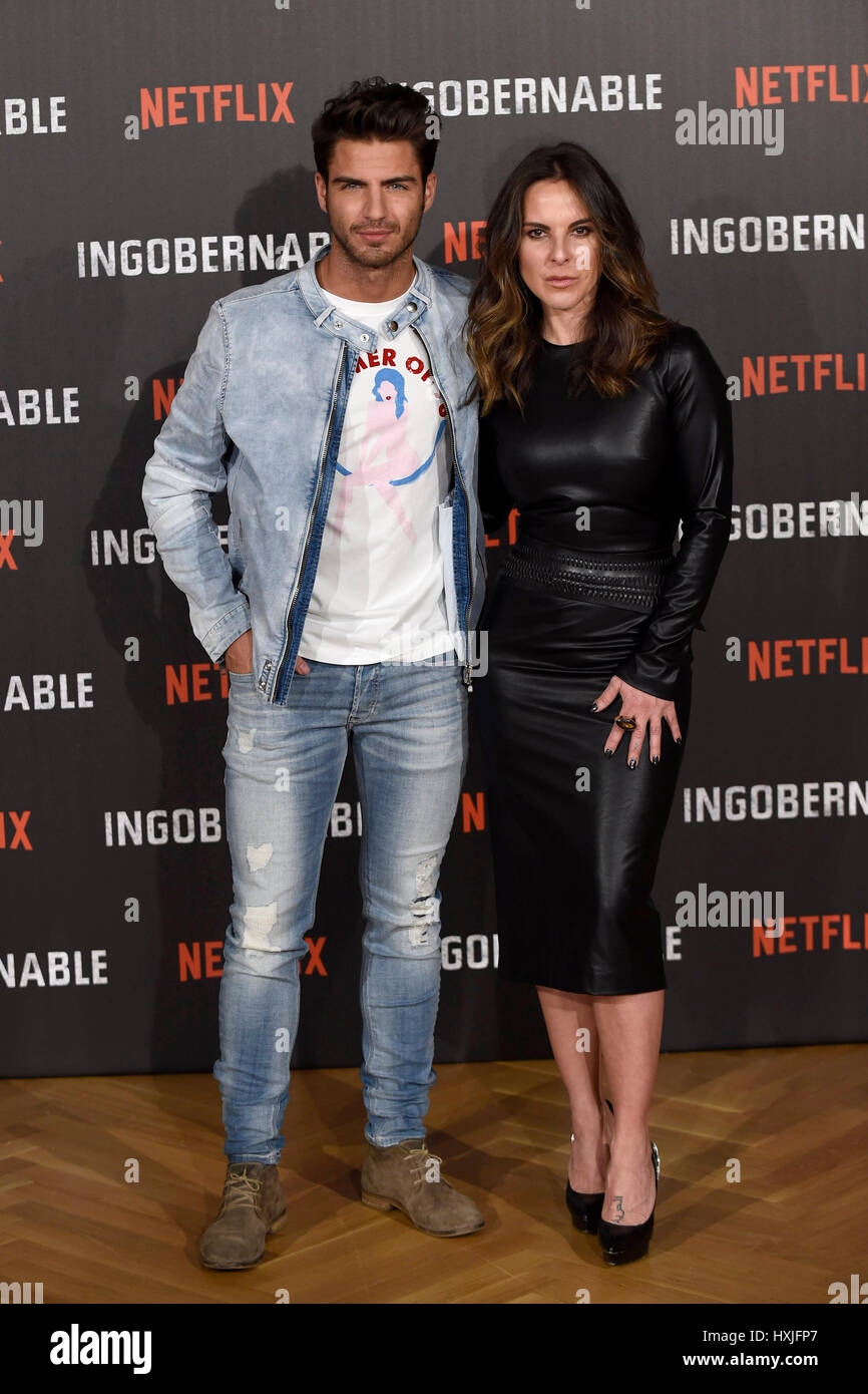 Madrid Spanien 29 Marz 2017 Schauspieler Kate Del Castillo Und Maxi Iglesias Wahrend Der Prasentation Der Neuen Serie Von Netflix Ingobernable In Madrid 29 03 2017 Kredit Gtres Informacion Mas Lokalen Auf Line S L Alamy Live