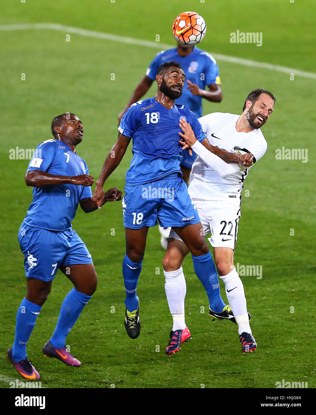 März 28. 2017, Westpac Stadion, Wellington, Neuseeland; OFC WM