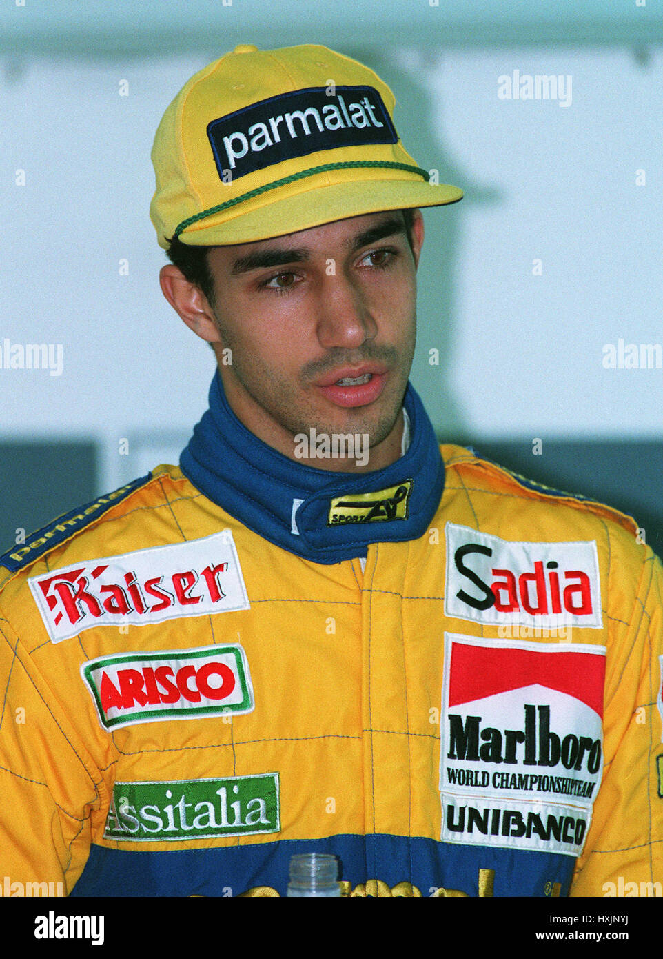 PEDRO DINIZ FORTI-FORD 10. März 1995 Stockfoto