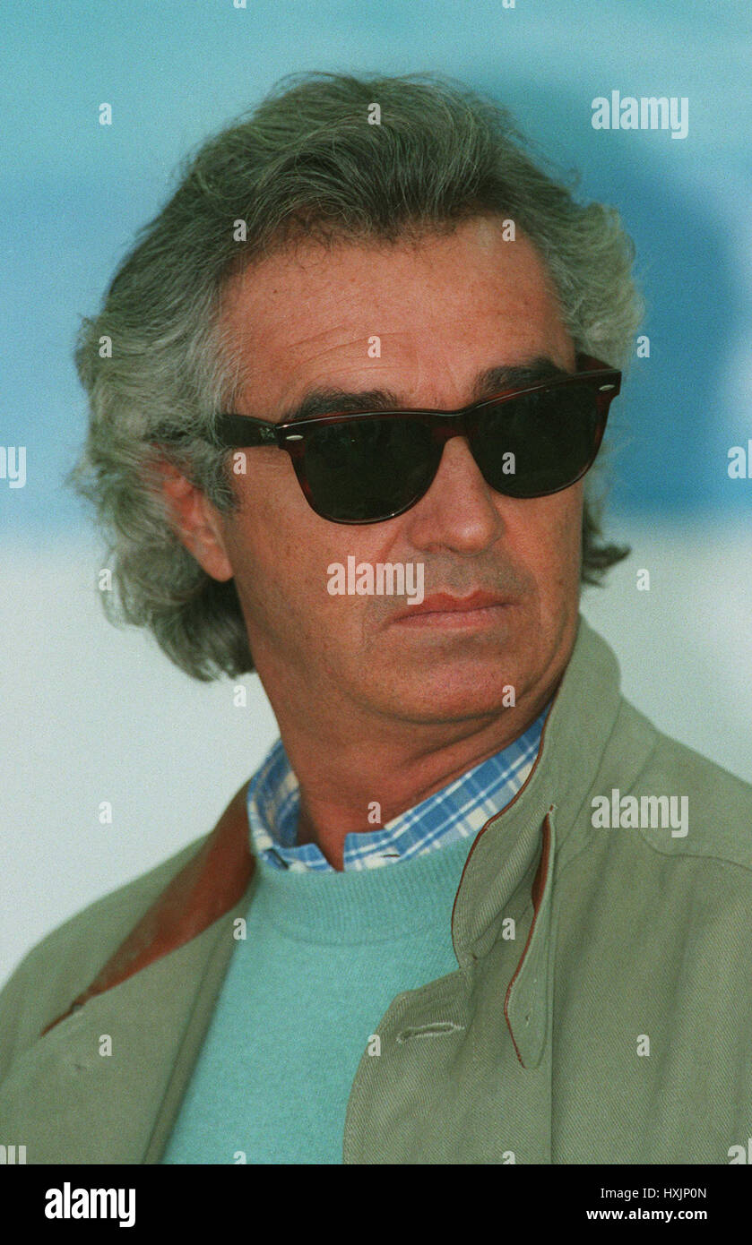 FLAVIO BRIATORE BENETTON-TEAMCHEF 9. März 1995 Stockfoto