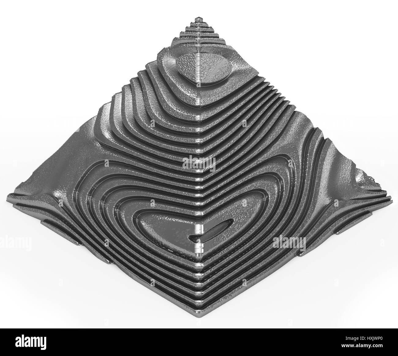 Pyramide architecture Ausgeschnittene Stockfotos und -bilder - Alamy