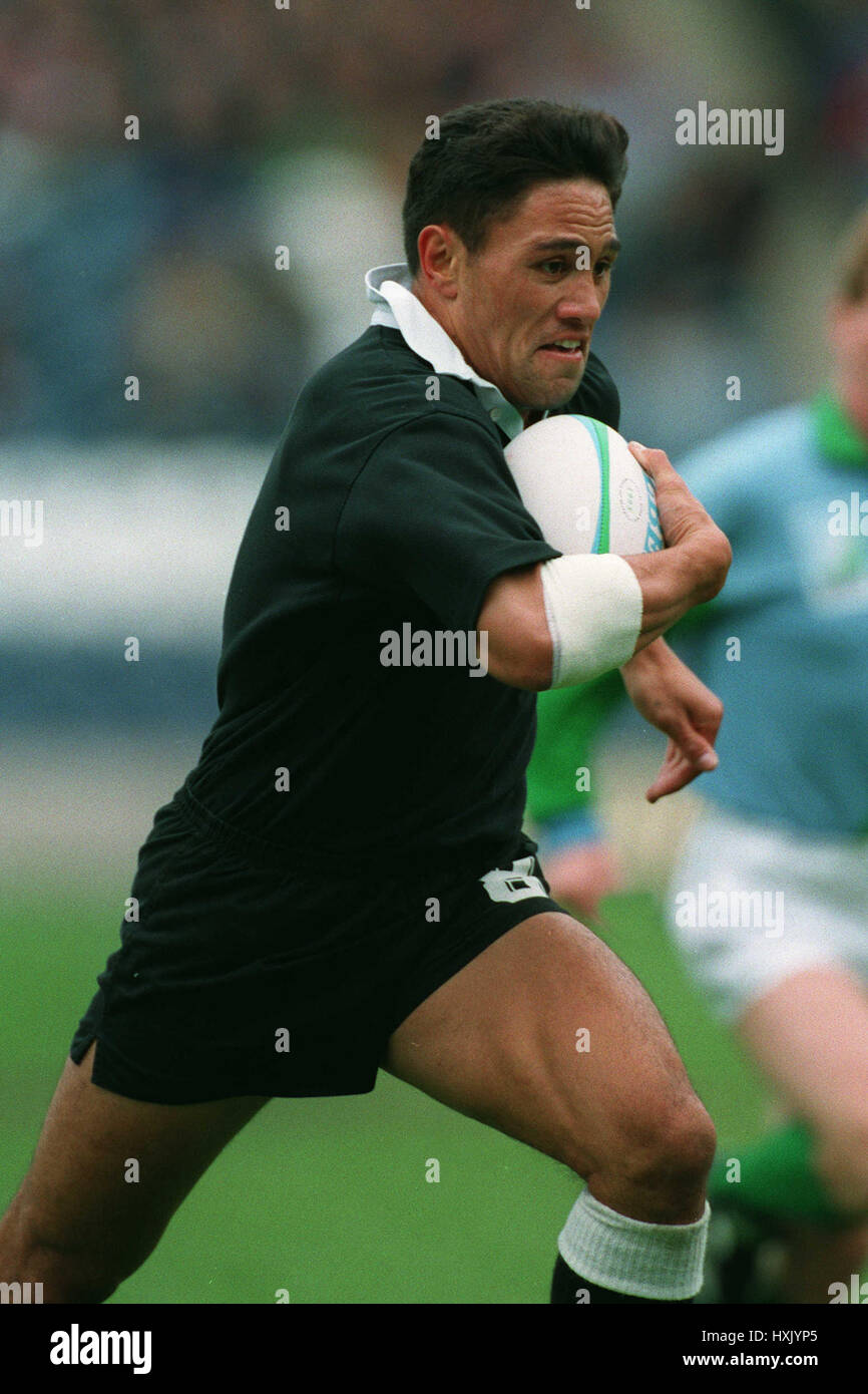 JOHN TIMU Neuseeland RU 19. April 1993 Stockfoto