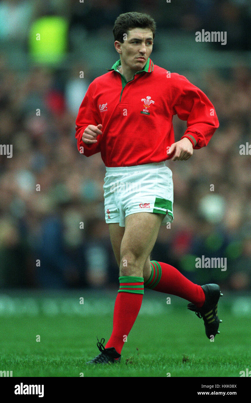 ROBERT JONES WALES & SWANSEA RU 8. März 1992 Stockfoto