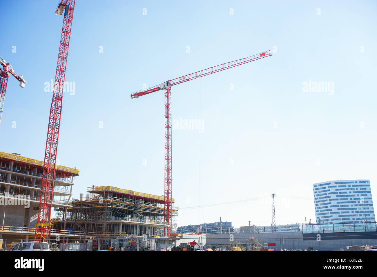 Modernen Wohnanlage Stockfoto