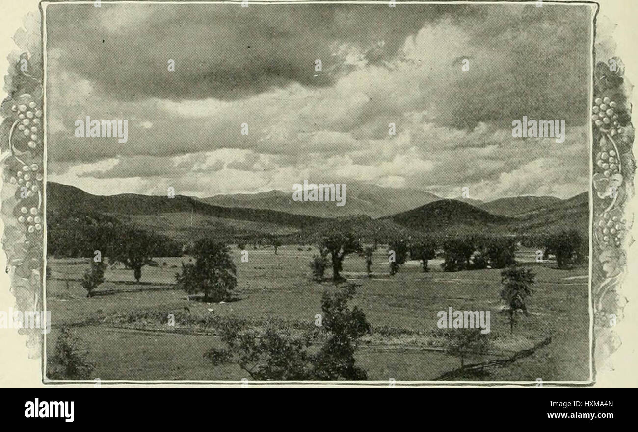 Die Maine central. Ein Tagebuch der Reise 1800 Stockfoto