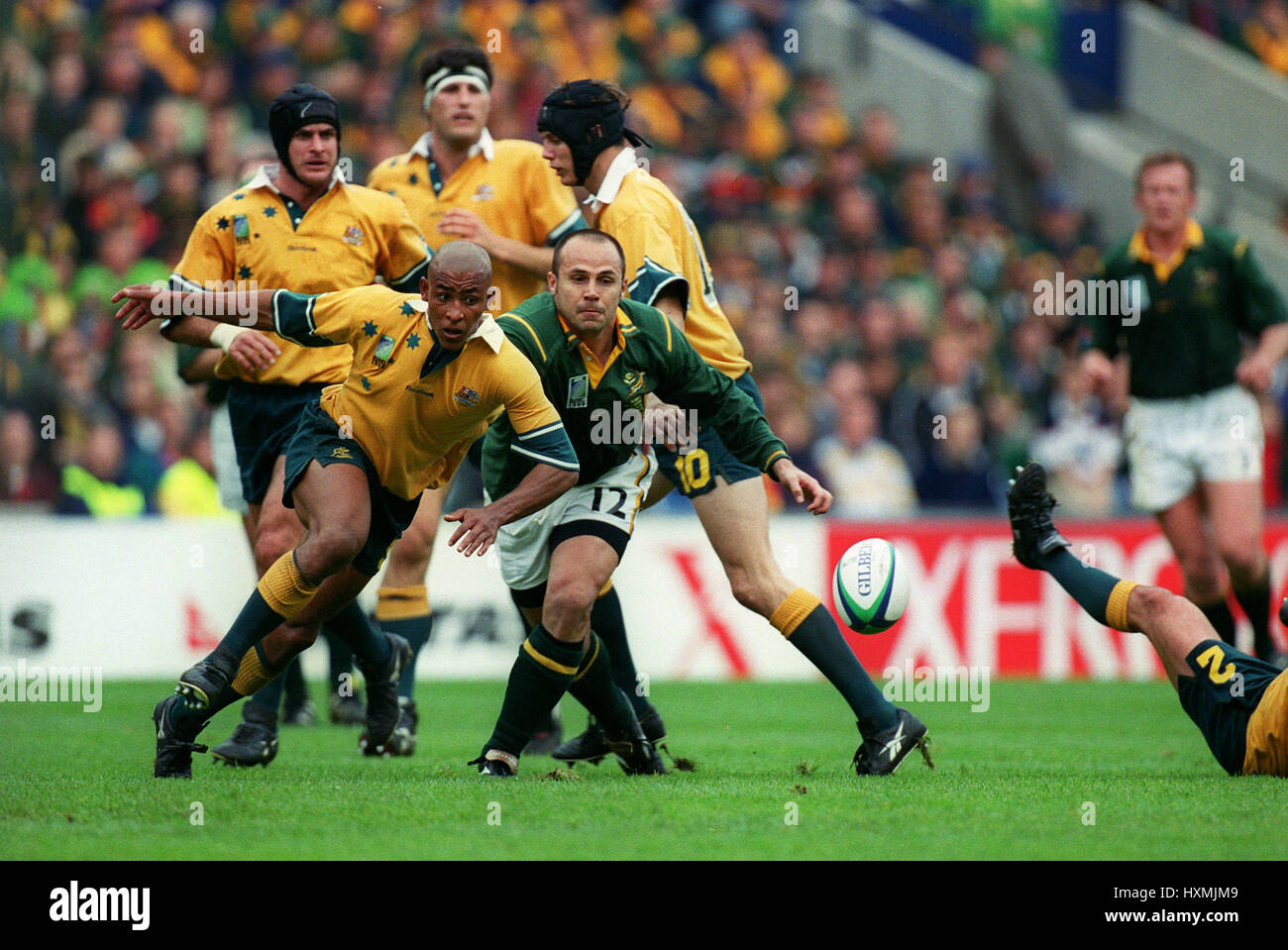 GEORGE GREGAN & PIETER MULLER Südafrika V Australien 30. Oktober 1999 Stockfoto