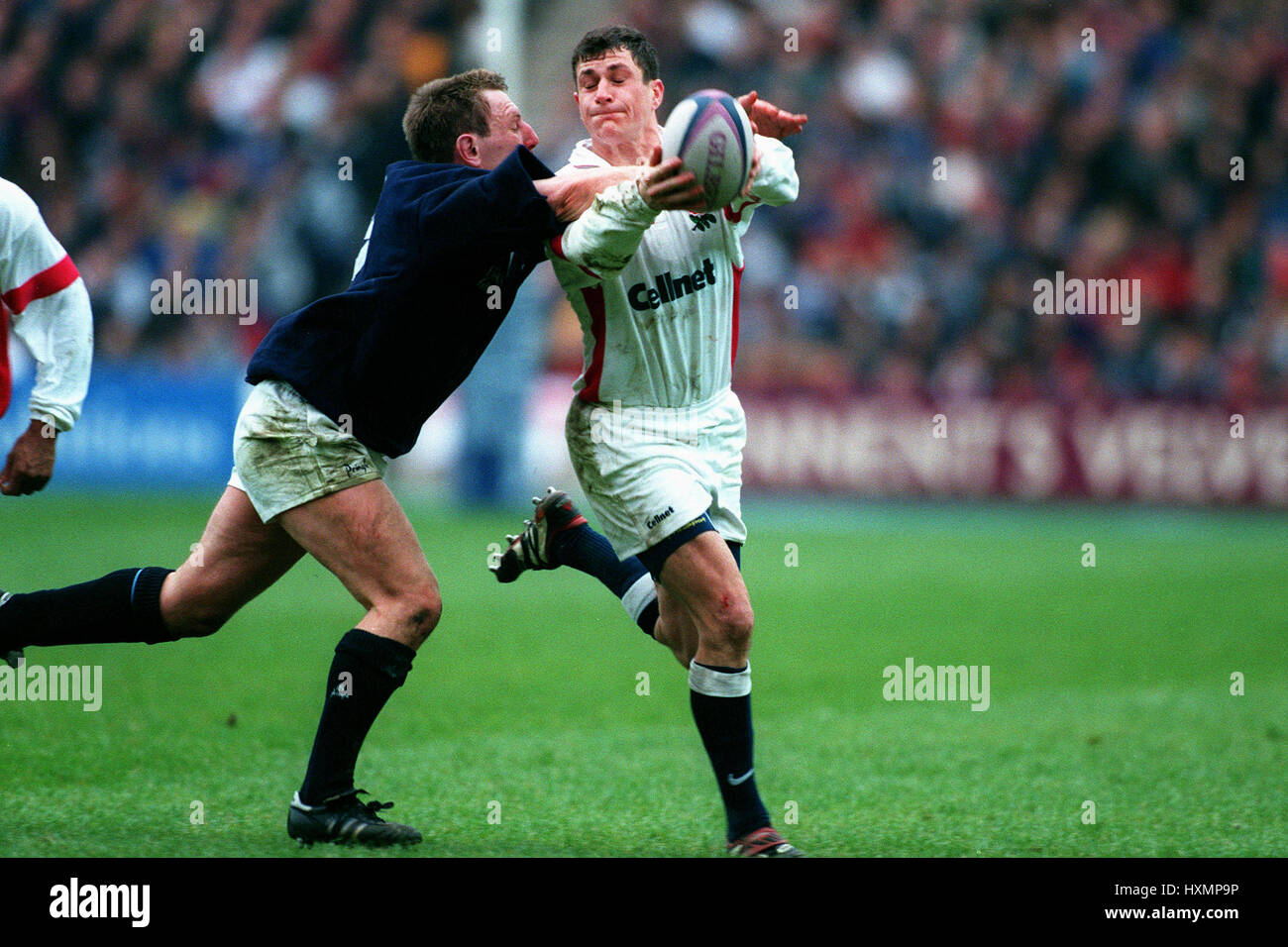 GRAYSON in Angriff genommen Schottland V ENGLAND 23. März 1998 Stockfoto
