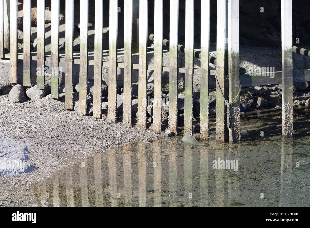 Hafen von Bodø Stockfoto