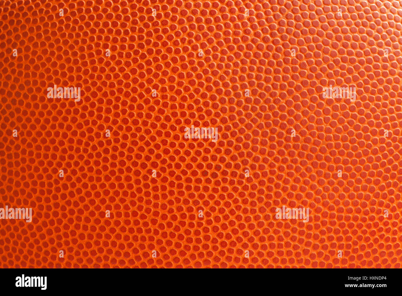 Basketball-Textur Schuss hautnah Stockfoto