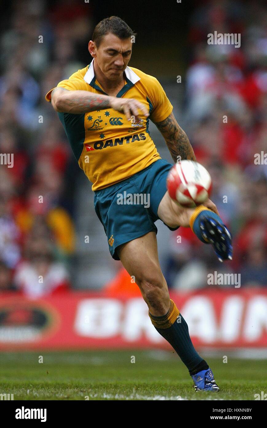 Matt ROGERS Australien RU MILLENNIUM Stadion CARDIFF WALES 4. November 2006 Stockfoto