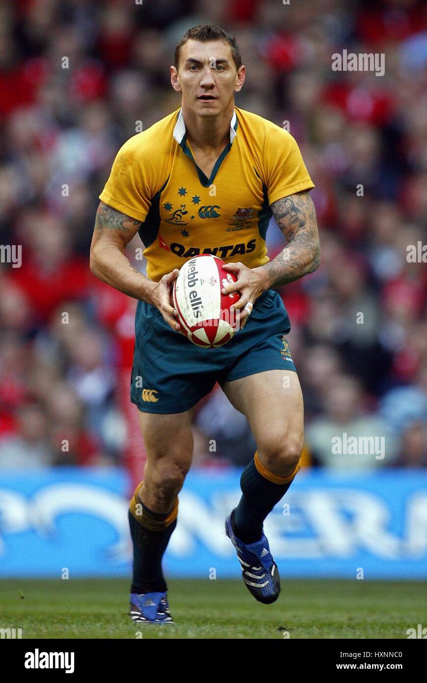 Matt ROGERS Australien RU MILLENNIUM Stadion CARDIFF WALES 4. November 2006 Stockfoto