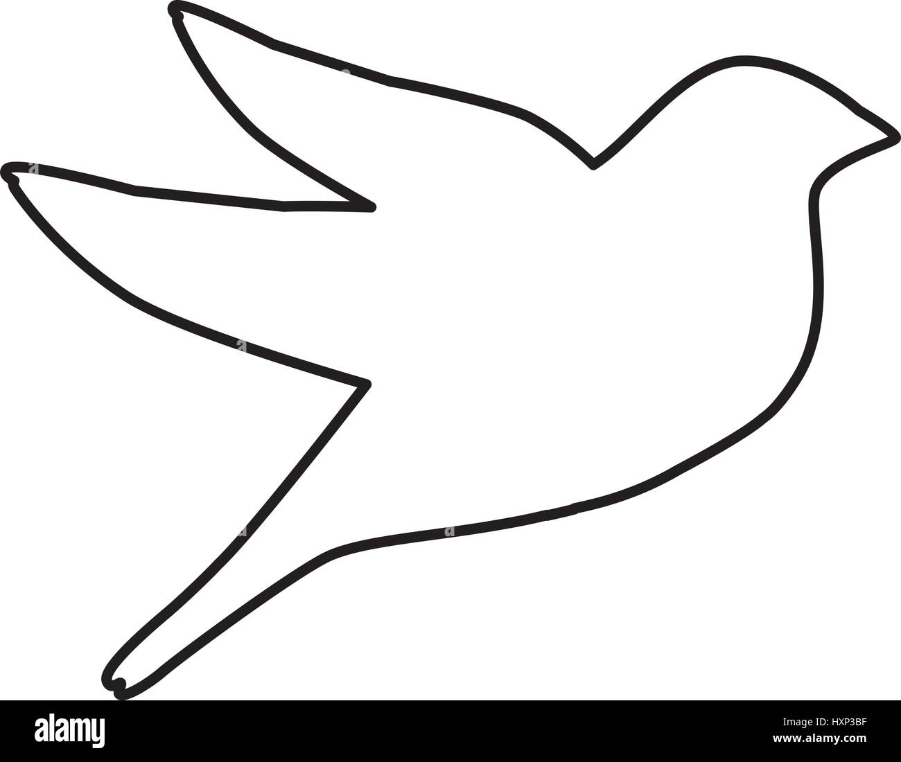 Clipart Vogel Schwarzweiss Stockfotos Und Bilder Alamy