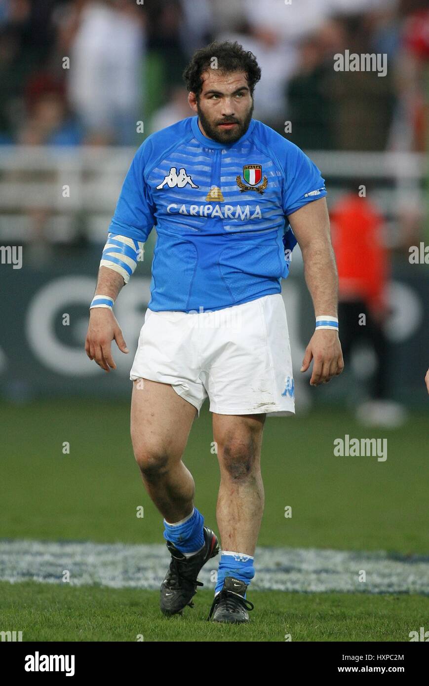 SALVATORE PERUGINI RU STADIO FLAMINIO Rom Italien 10. Februar 2008 Stockfoto