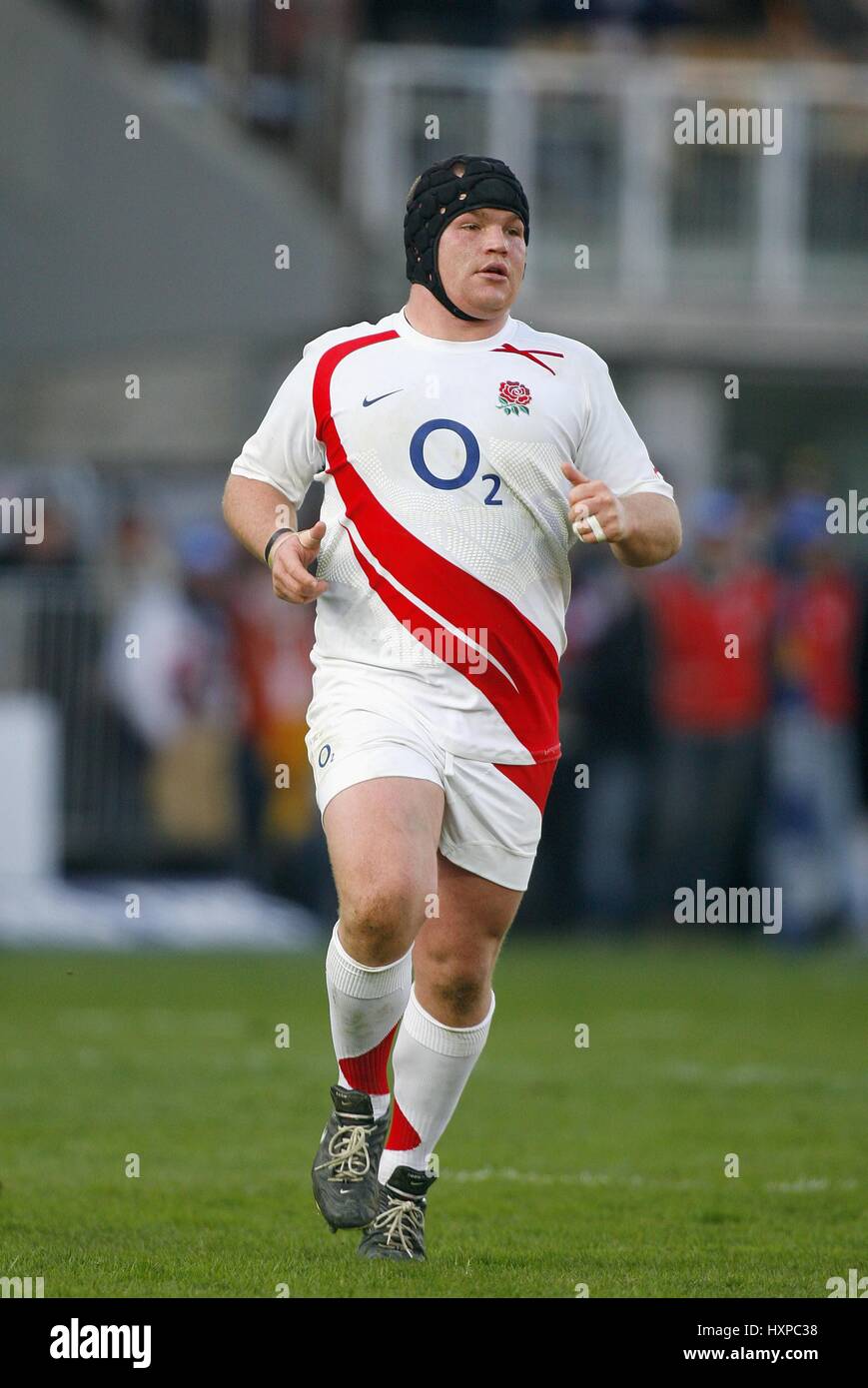 MATT STEVENS ENGLAND & Bad RU STADIO FLAMINIO Rom Italien 10. Februar 2008 Stockfoto