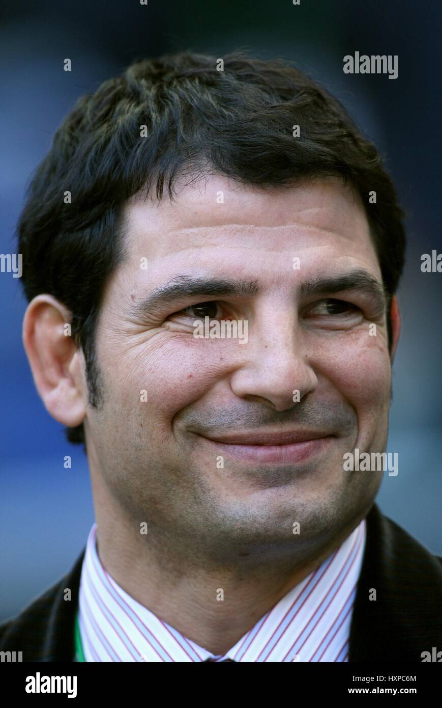 MARC LIÈVREMONT RU COACH STADE Frankreich PARIS Frankreich 9. Februar 2008 Stockfoto
