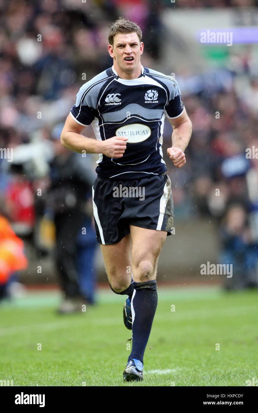 NIKKI WALKER Schottland & Fischadler MURRAYFIELD EDINBURGH Schottland 8. März 2008 Stockfoto