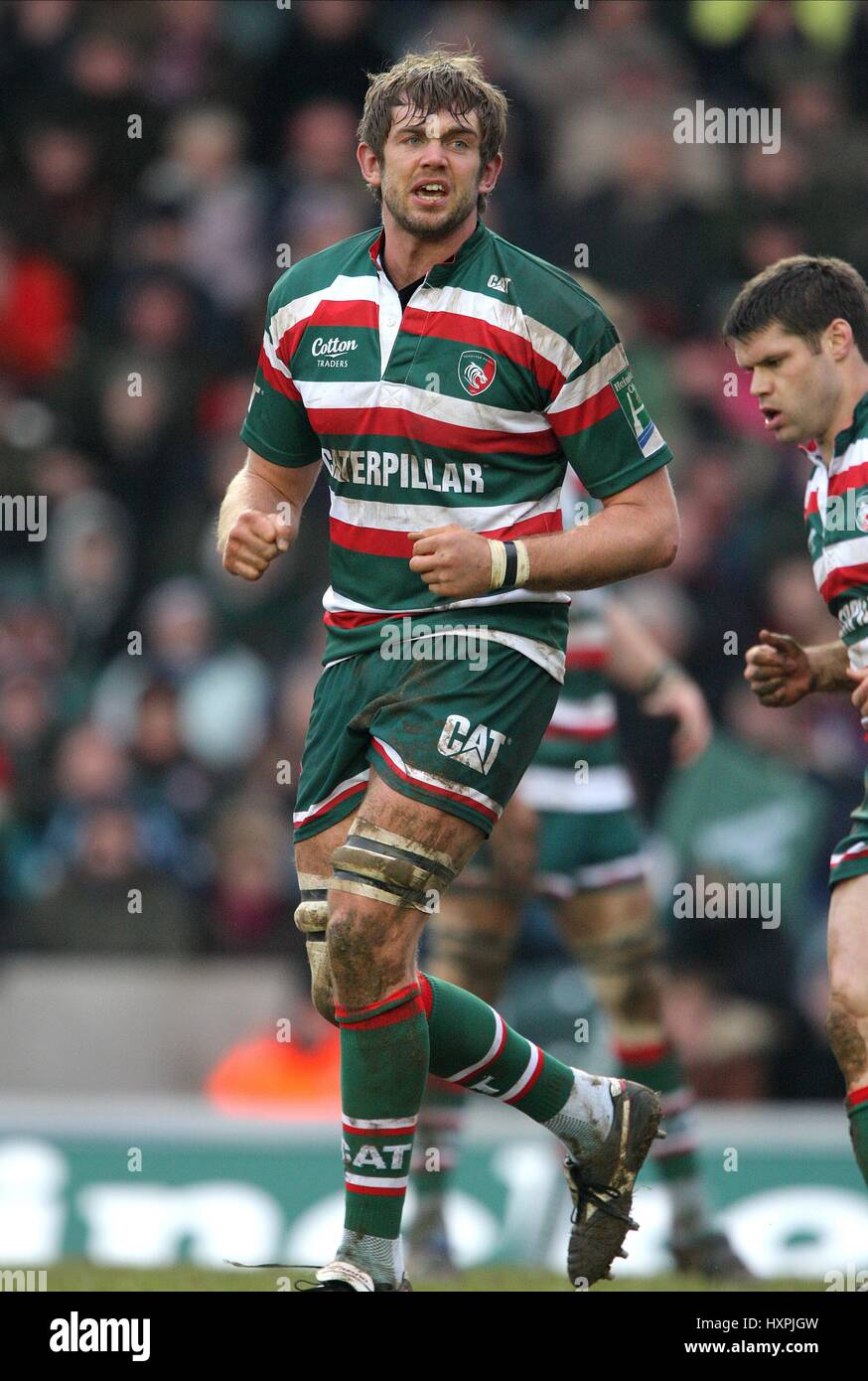 GEOFF PARLING LEICESTER TIGERS RU WELFORD ROAD LEICESTER ENGLAND 16. Januar 2010 Stockfoto