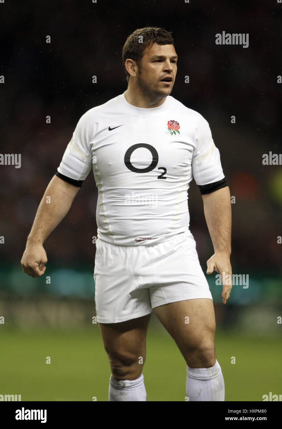 LEE MEARS ENGLAND Bad RU ENGLAND & Bad RU TWICKENHAM MIDDLESEX ENGLAND 17. März 2012 Stockfoto