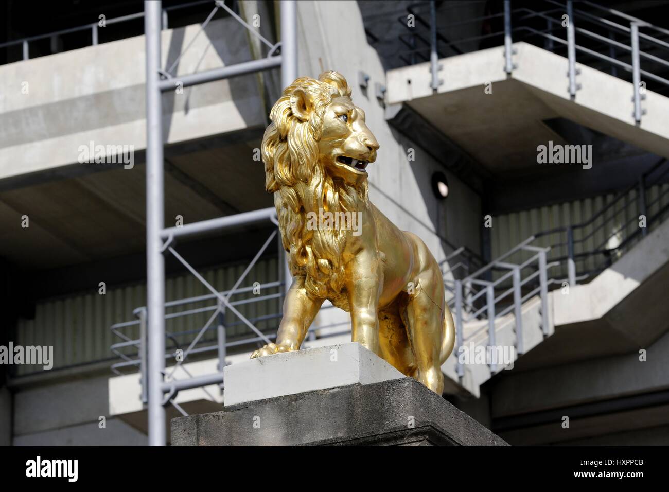 Goldener Löwe RUGBY WORLD CUP 2015 RUGBY WORLD CUP 2015 TWICKENHAM LONDON ENGLAND am 19 September 2015 Stockfoto