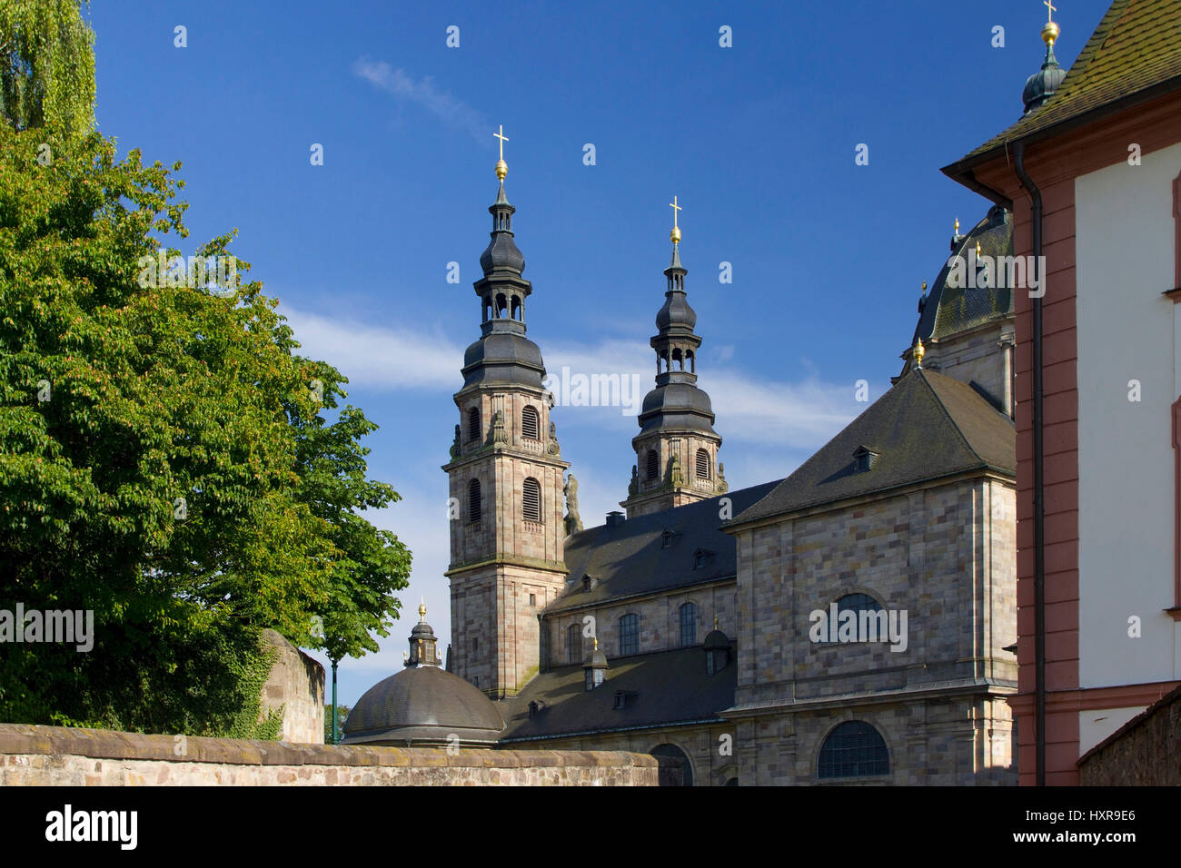 Deutschland, Hessen, Fulda, Kathedrale St. Salvator, Dom Sankt Salvator, Fulda, Hessen, Deutschland Stockfoto