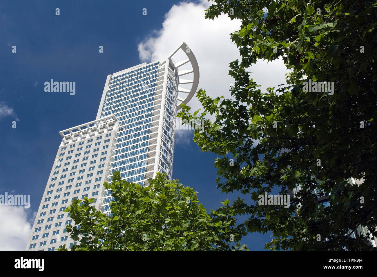 Deutschland, Hessen, Frankfurt am Main, Gebäude der DZ Bank, Deutschland, Hessen, Frankfurt am Main, Gebäude der DZ-Bank Stockfoto