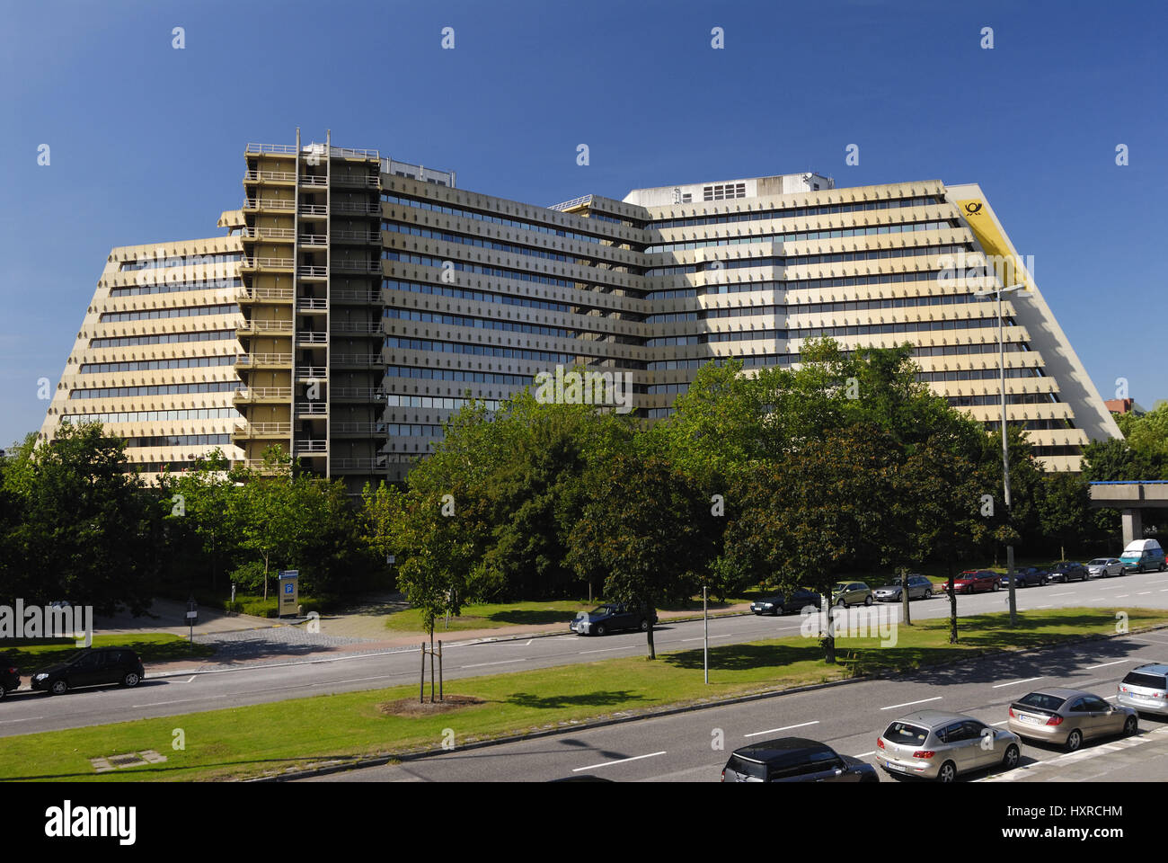 Verwaltungsgebäude der deutschen post in der Stadt Norden, Hamburg, Deutschland, Europa