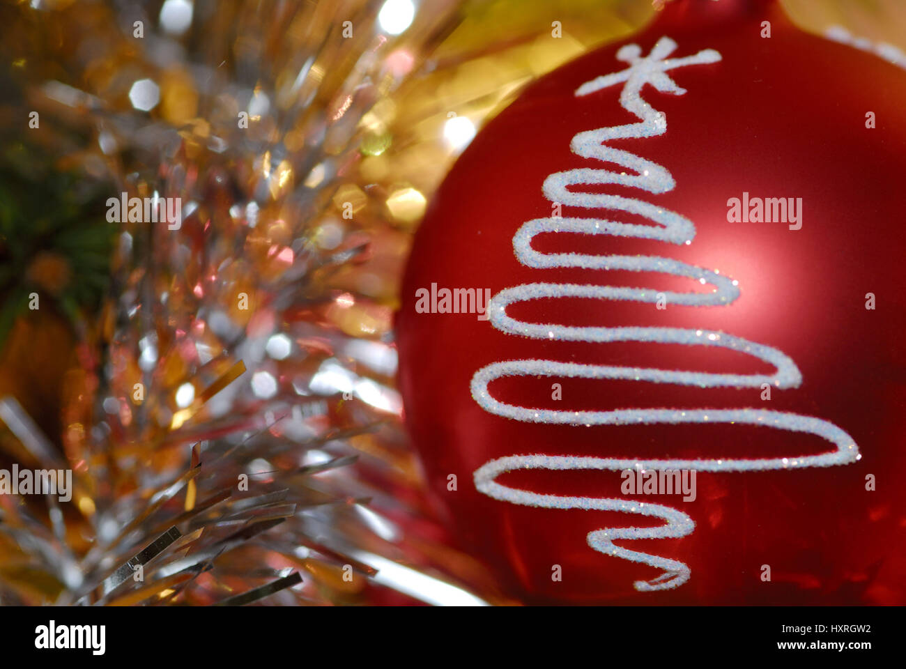 beleuchtet, beleuchtet, Beleuchtung, Weihnachten, Yule Flut, Weihnachten, Advent, Adventszeit, Weihnachtsbaum, Christbaum, Christbaumkugel, Chris Stockfoto