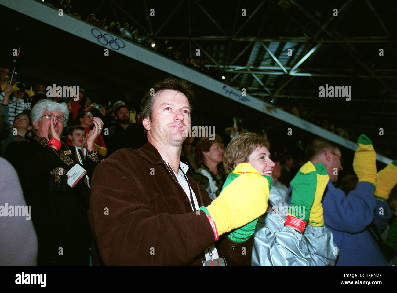 STEVE WAUGH Öffnung Zeremonie SYDNEY Olympische Spiele Olympische Stadion SYDNEY SYDNEY Australien 15. September 2000 Stockfoto