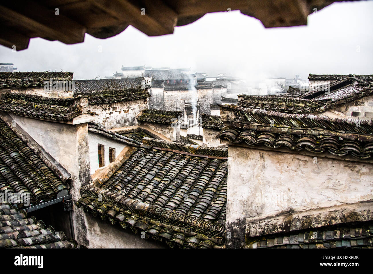 Xidi, traditionellen chinesischen Dorf, Huizhou, China Stockfoto