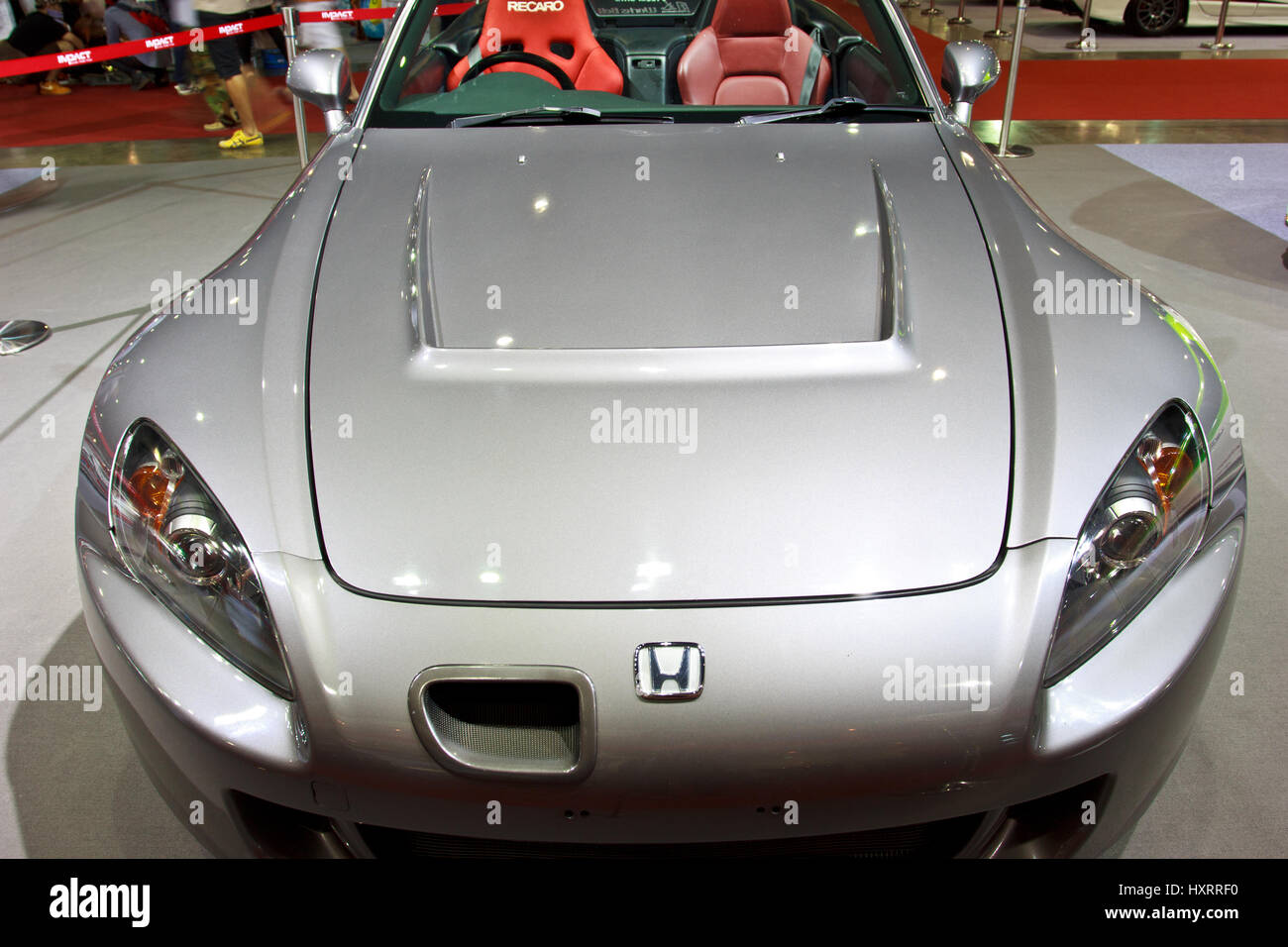 BANGKOK - 23.Juni: HONDA S2000 Schau die zweite Bangkok International Auto Salon 2013, das größte und prächtigste geändert Auto und Automobil Stockfoto