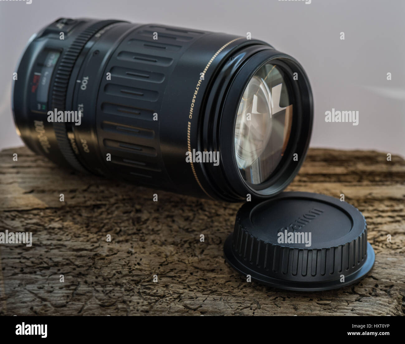 Canon EF 100-300mm f/4.5-5.6 USM Objektiv Stockfoto