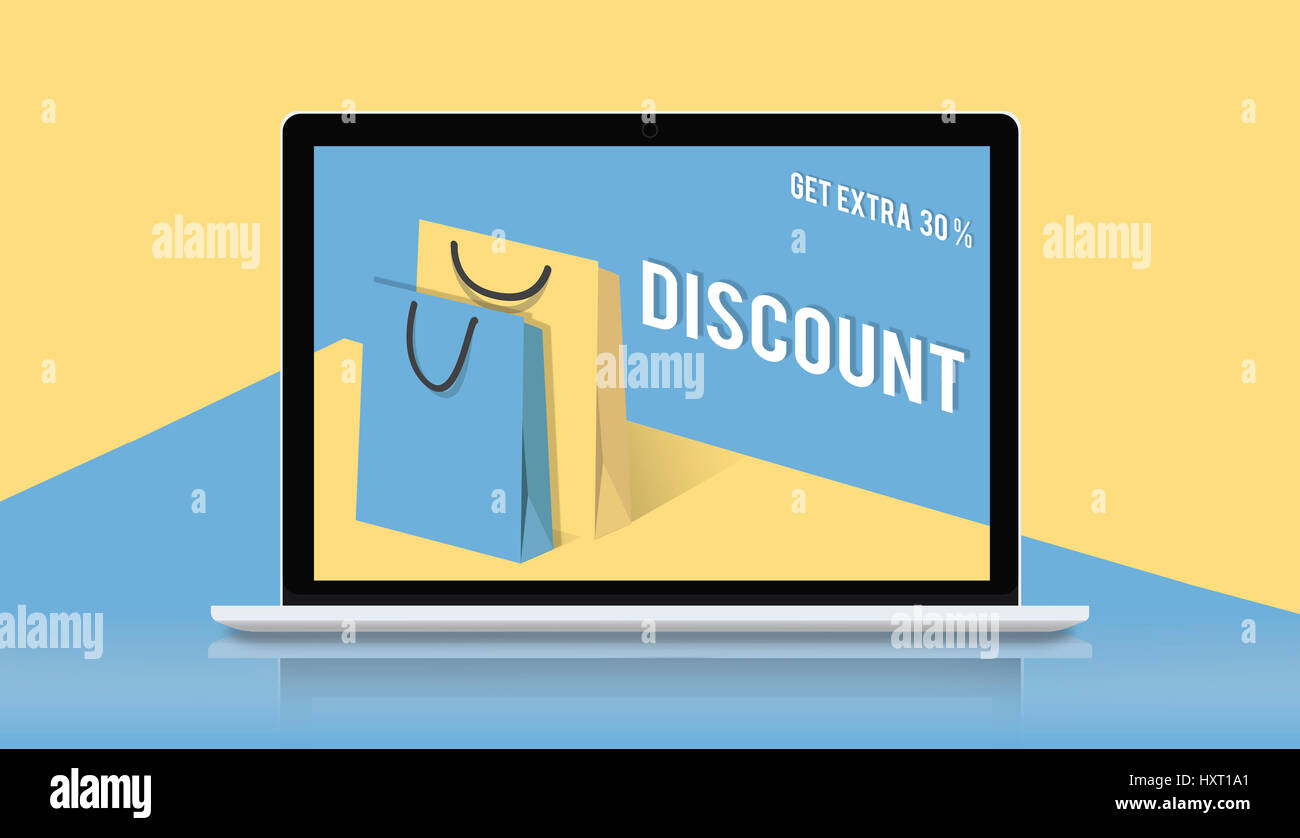 Saison der Verkauf Abstand beste Angebot Förderkonzept Stockfoto