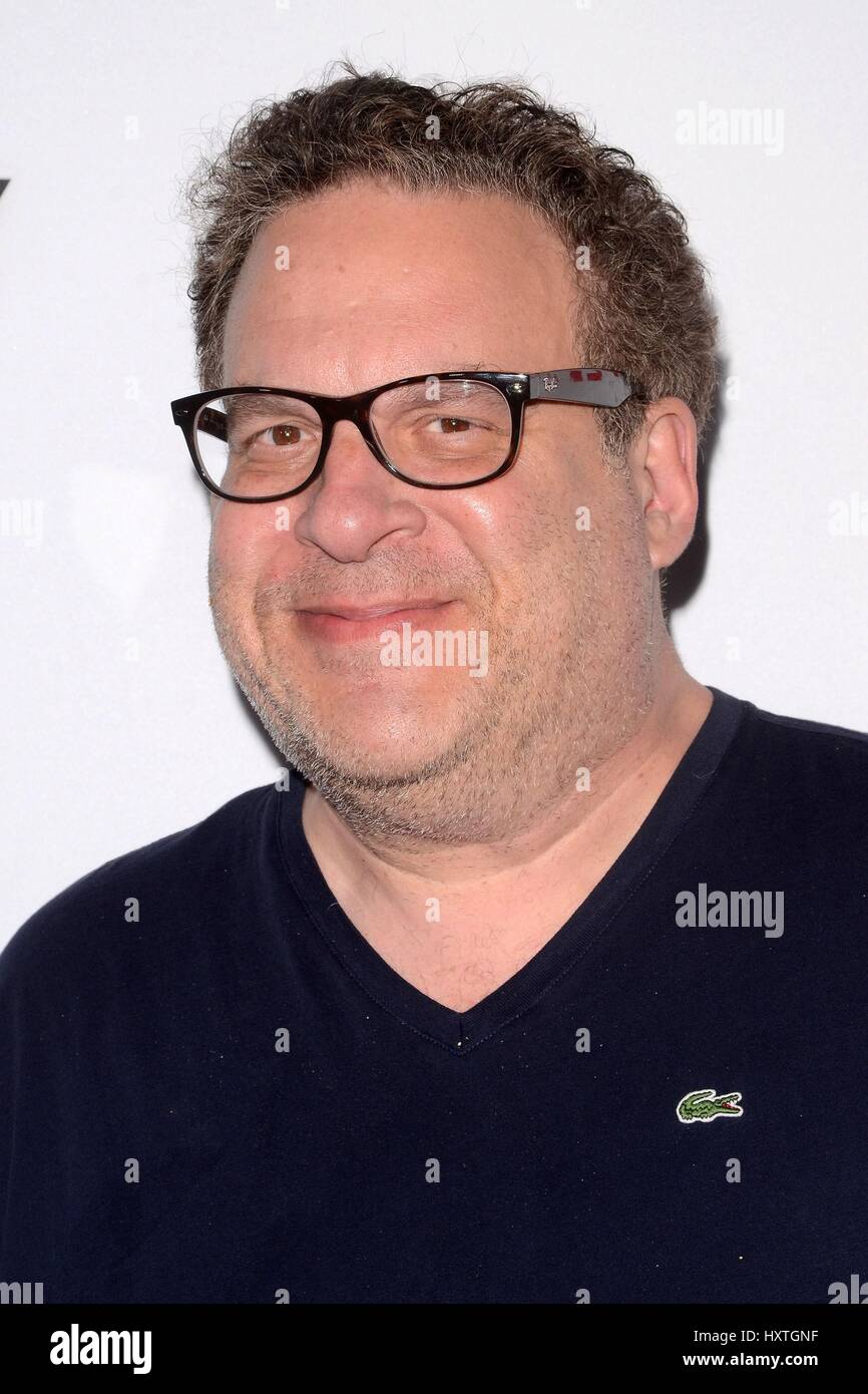 Jeff Garlin im Ankunftsbereich für THE DISCOVERY Premiere auf Netflix, Vista Theatre, Los Angeles, CA 29. März 2017. Foto von: Priscilla Grant/Everett Collection Stockfoto