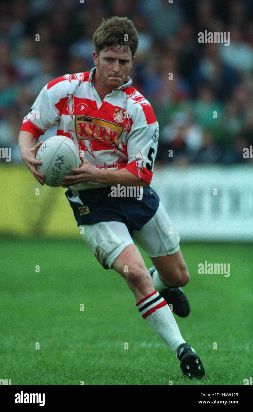 SCOTT RANSON OLDHAM RLFC 14. September 1993 Stockfoto