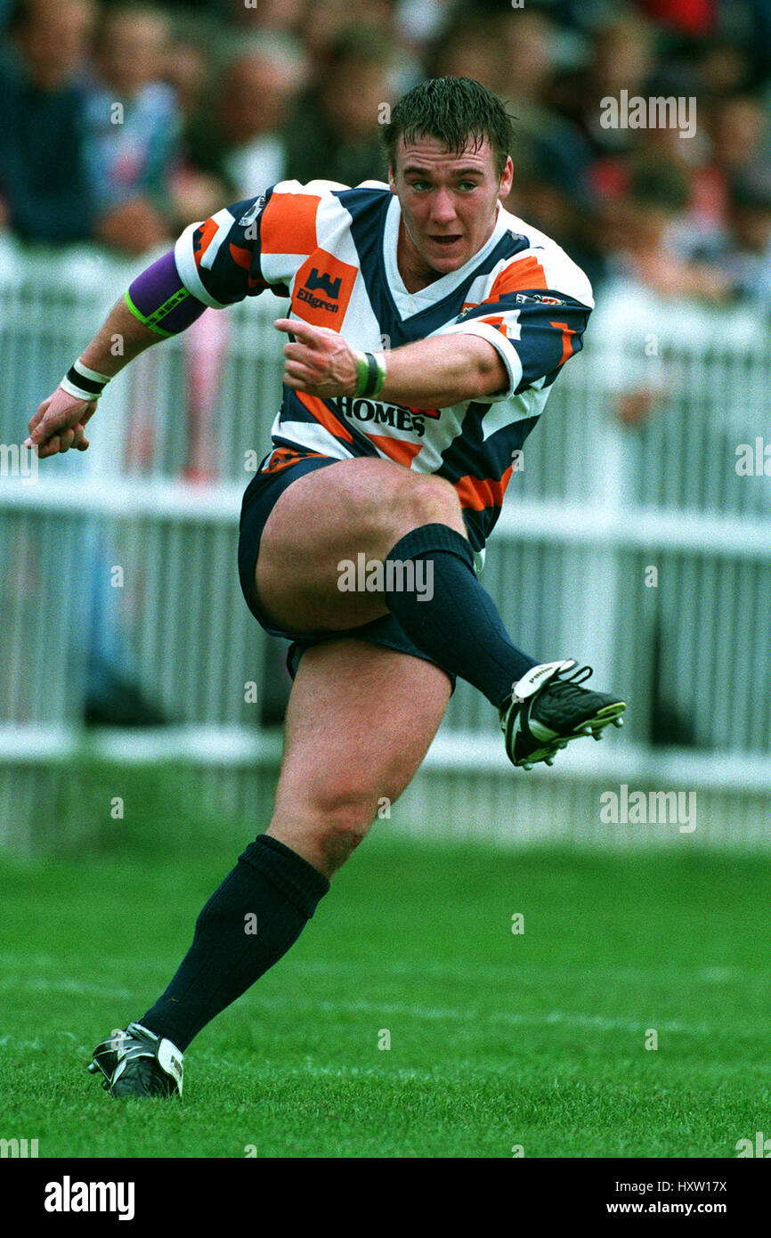 FRANCIS MALONEY FEATHERSTONE ROVERS RLFC 14. September 1993 Stockfoto