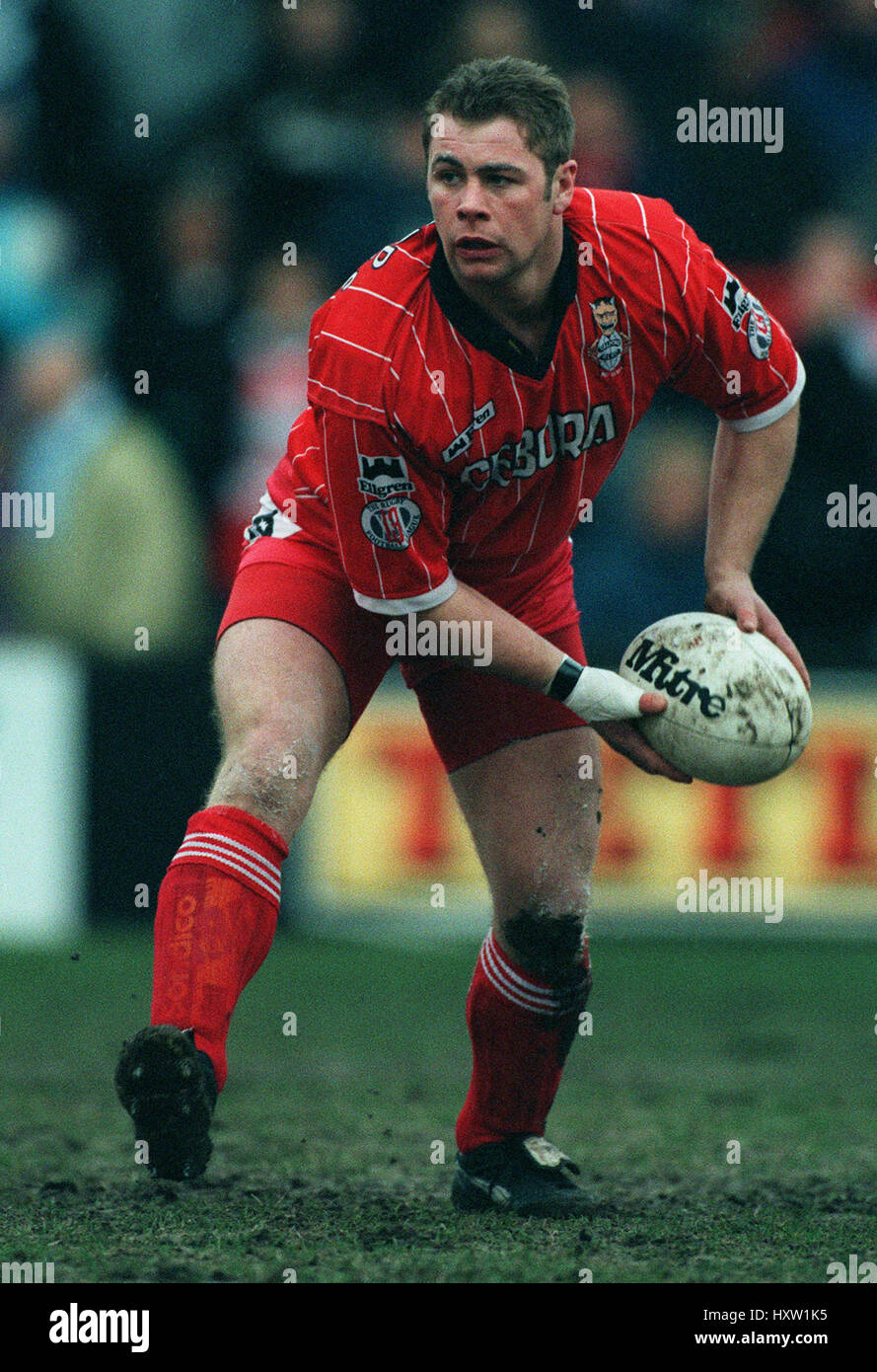 MARK LEE SALFORD RLFC 1. März 1994 Stockfoto