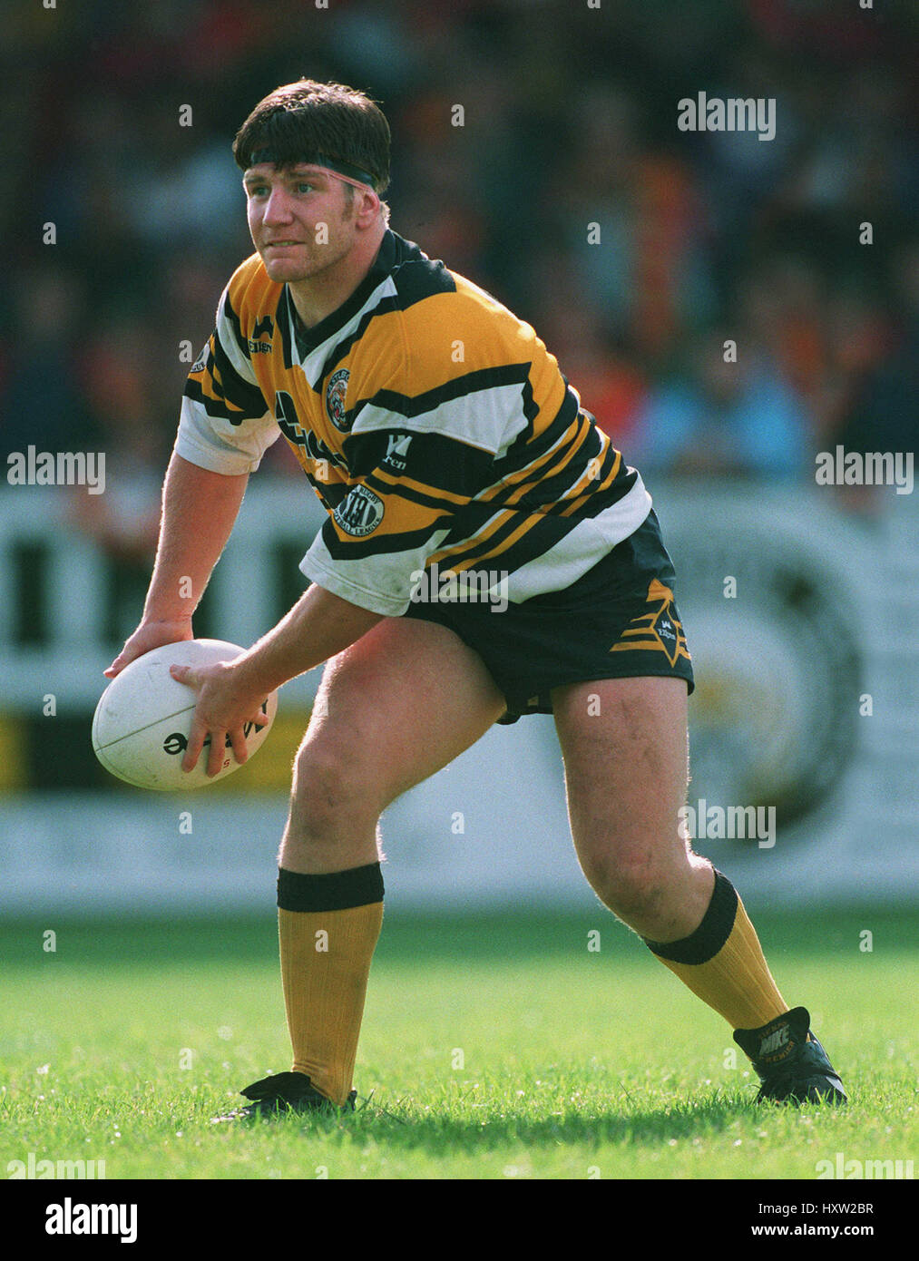 RICHARD RUSSELL CASTLEFORD RLFC 14. September 1994 Stockfoto