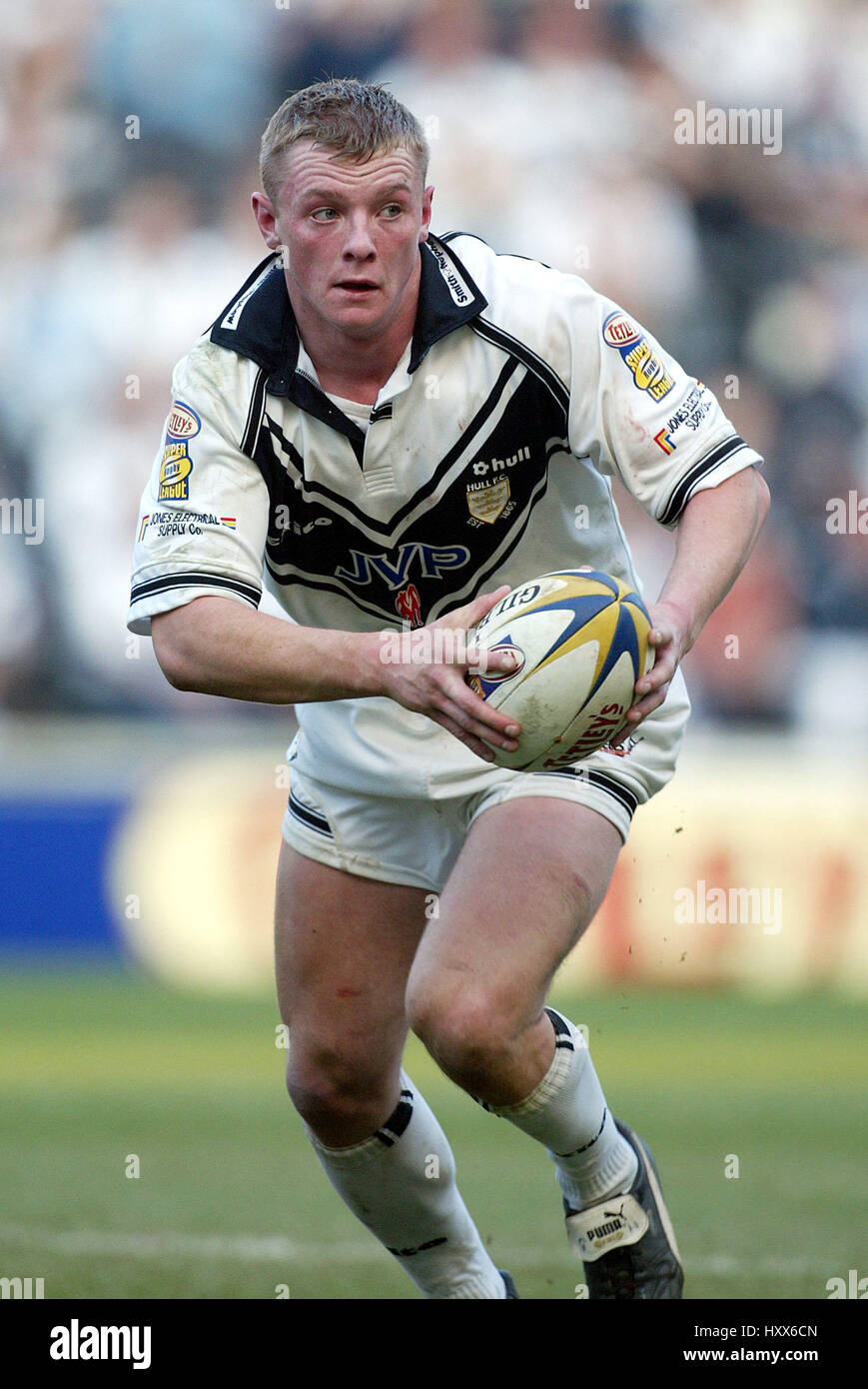 GRAEME HORNE HULL FC KINGSTON COMM Stadion Rumpf 23. März 2003 Stockfoto
