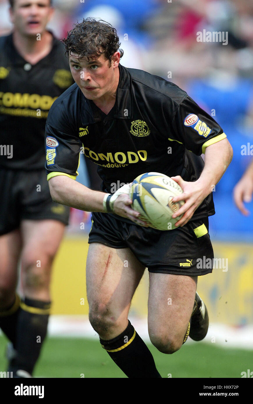 PAUL WELLENS ST. HELENS RLFC JJB STADIUM WIGAN 18. April 2003 Stockfoto