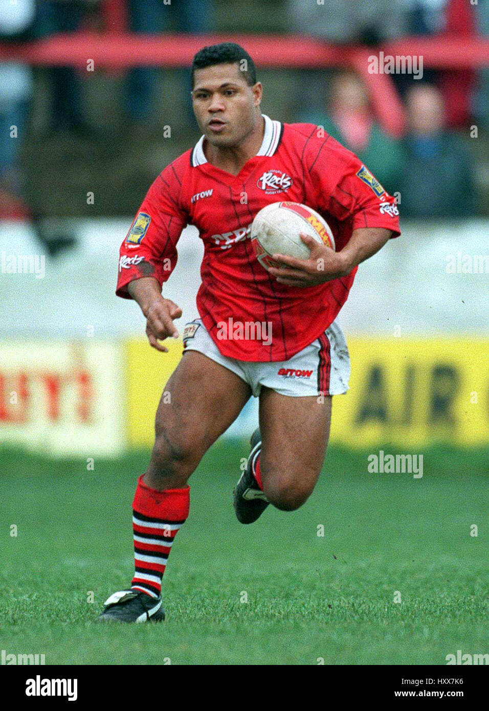 FATA SINI SALFORD REDS RLFC 24. Februar 1997 Stockfoto