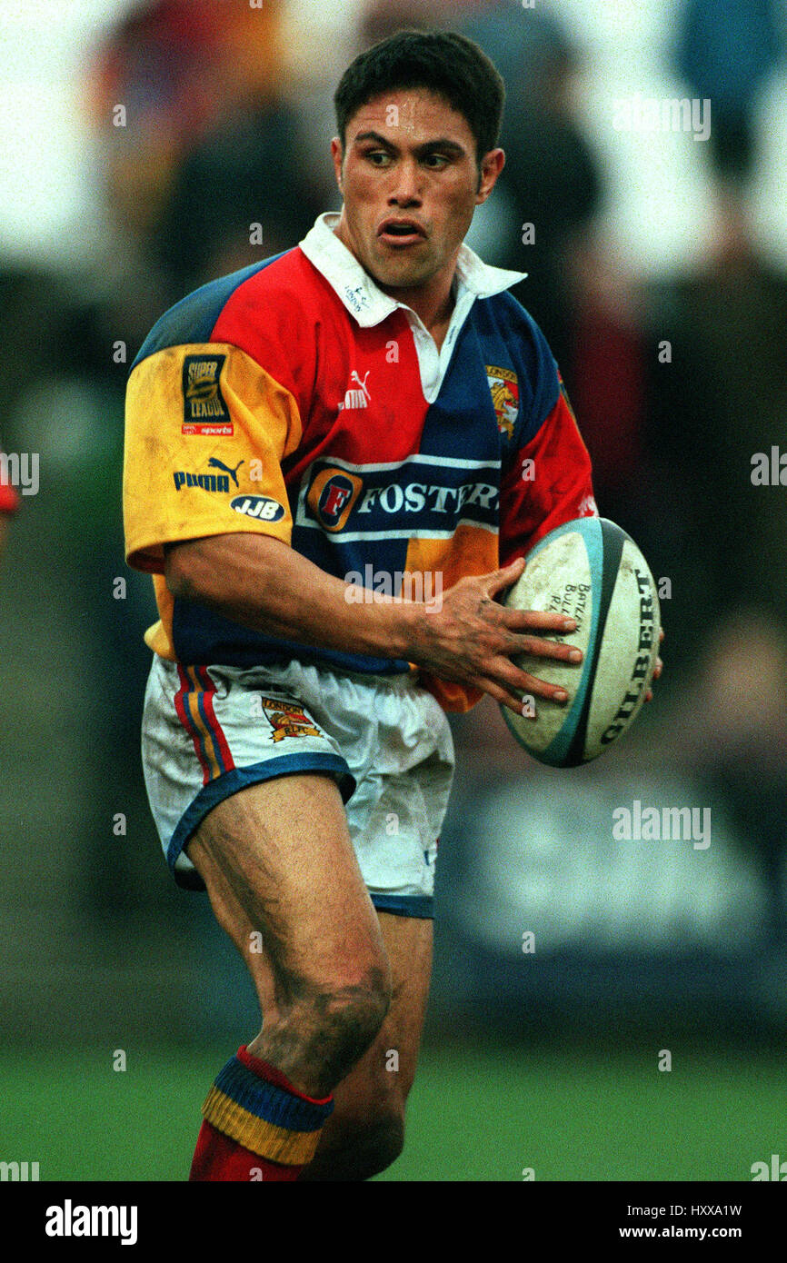 JOHN TIMU. LONDON BRONCOS RLFC 16. Februar 1998 Stockfoto