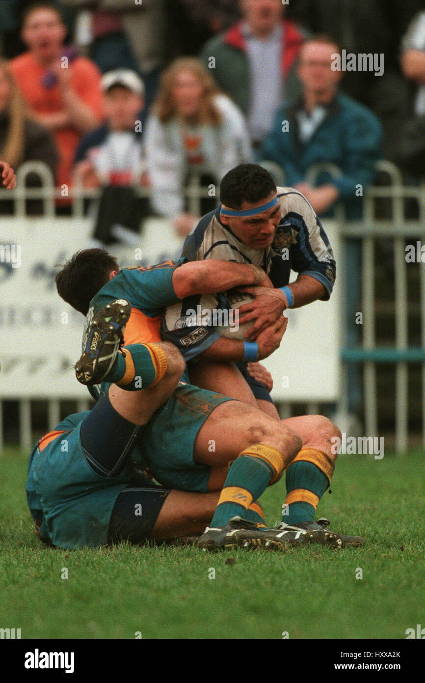 ASA AMONE FEATHERSTONE ROVERS RLFC 17. Februar 1998 Stockfoto