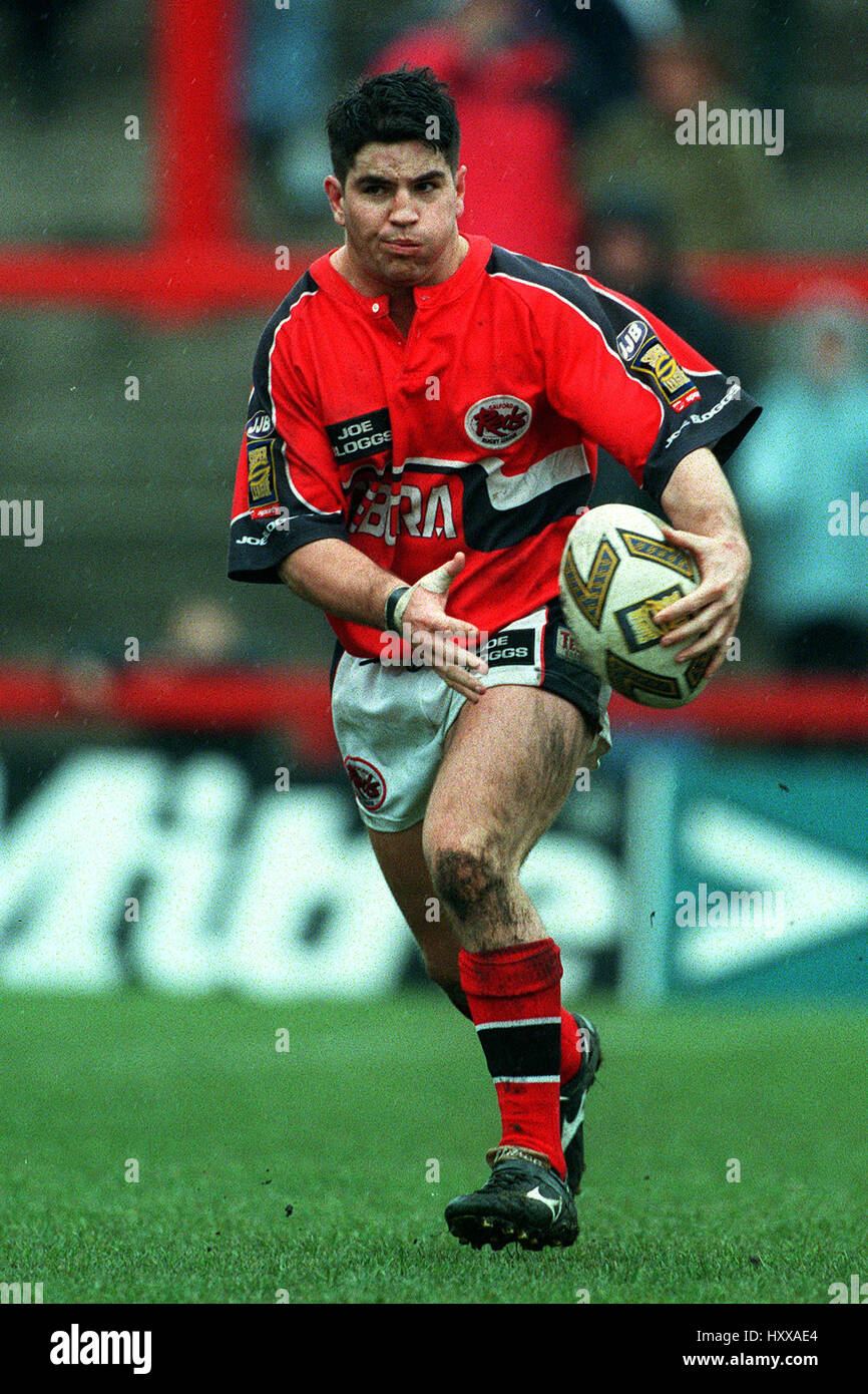 JOSH WHITE SALFORD REDS RLFC 21. April 1998 Stockfoto