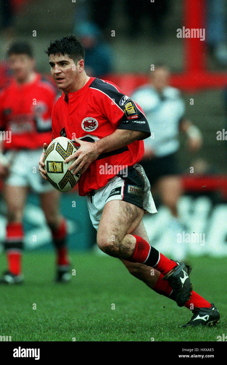 JOSH WHITE SALFORD REDS RLFC 21. April 1998 Stockfoto
